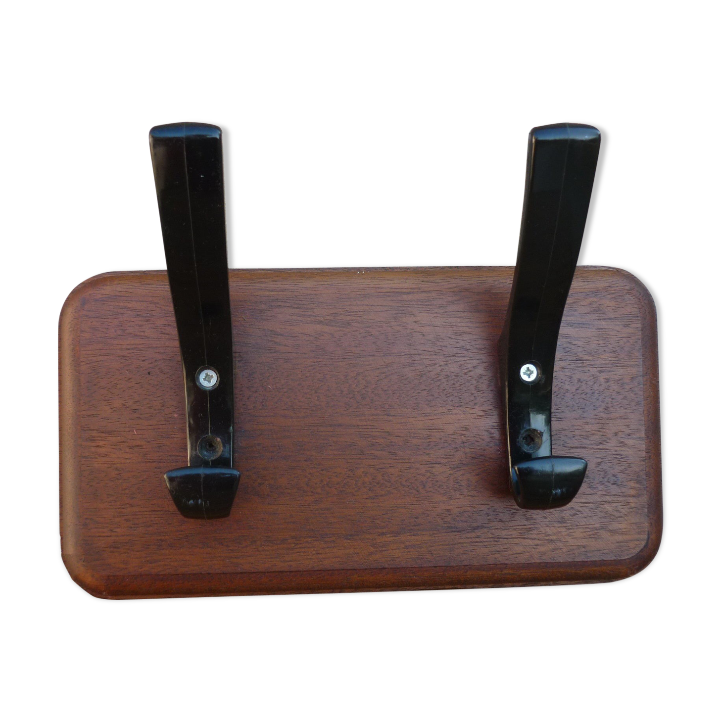 Wooden and Bakelite coat holder