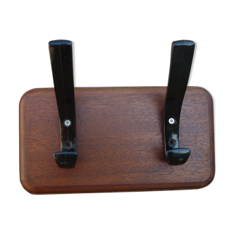 Wooden and Bakelite coat holder