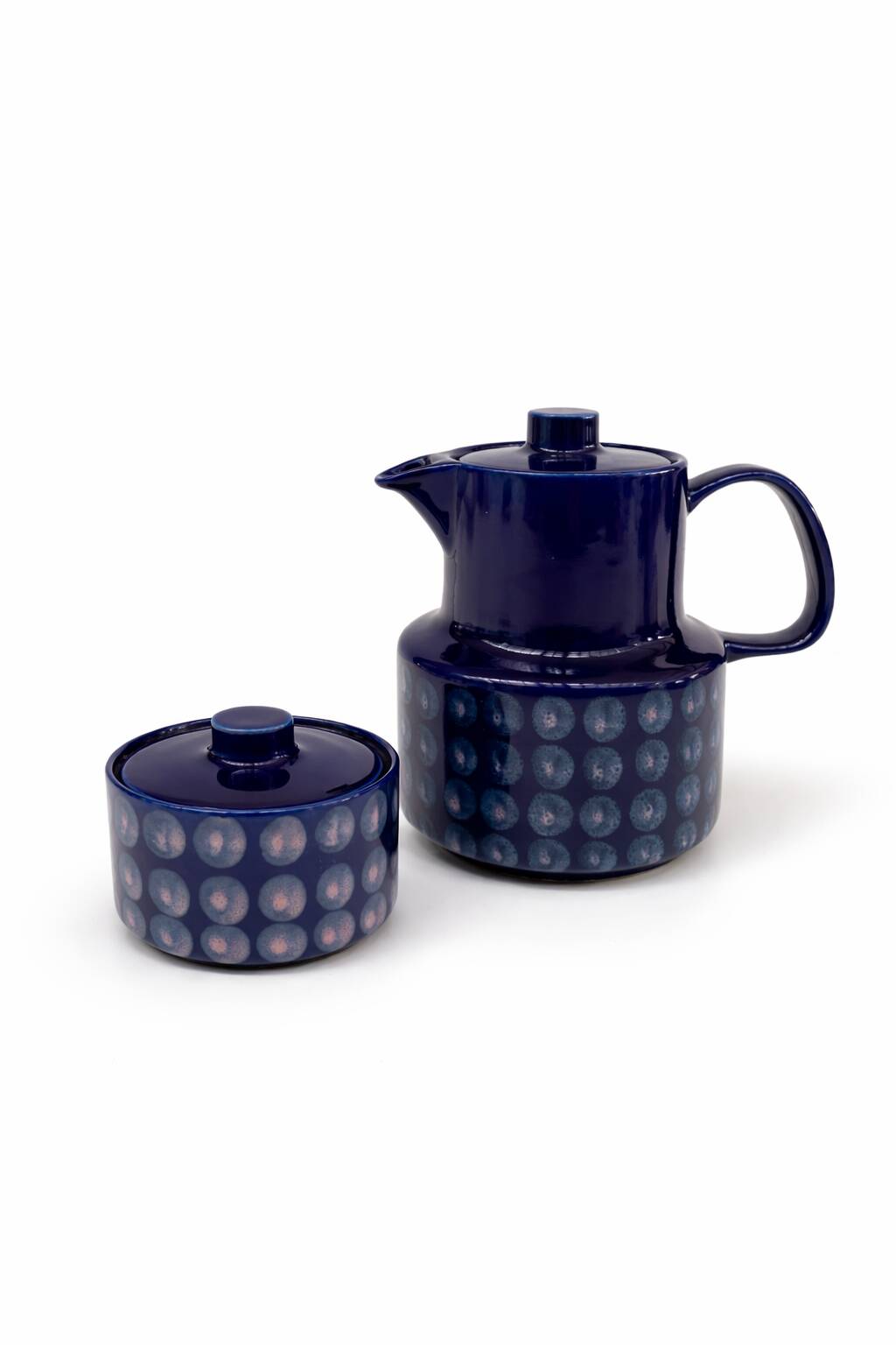 Melitta coffee service - copenhagen - cobalt blue - ceramic - 1970