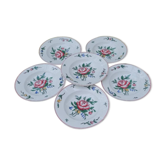 Sarreguemines soup plates