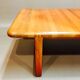 Table basse classique rectangulaire teck scandinave 1960