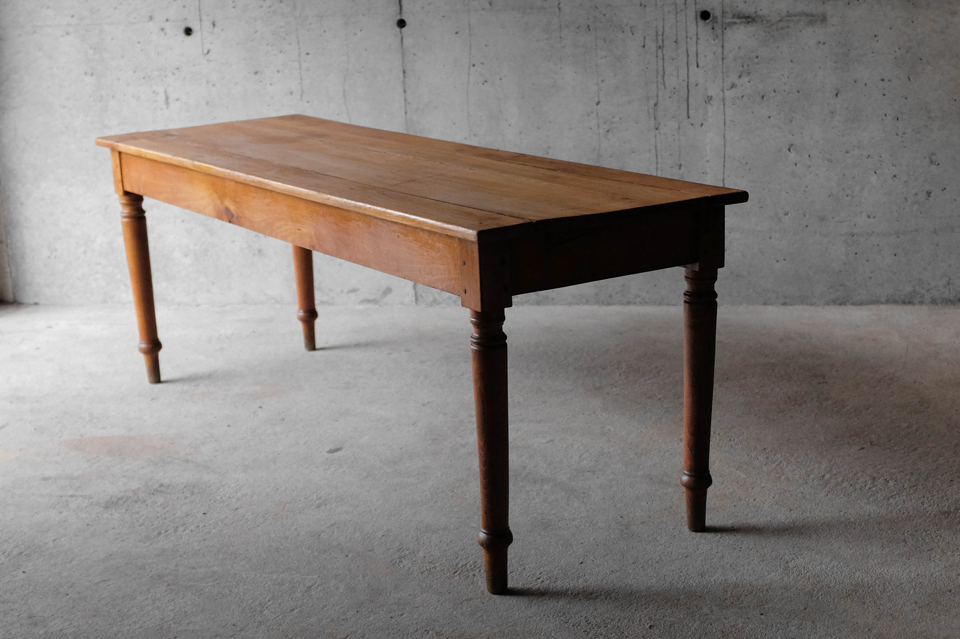 Farm table, solid wood - 60s, 1960's