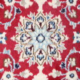 Handmade antique persian nain rug 56x95cm