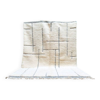 Tapis beni ouarin fait main traditionnelle taille 150 x 250 cm