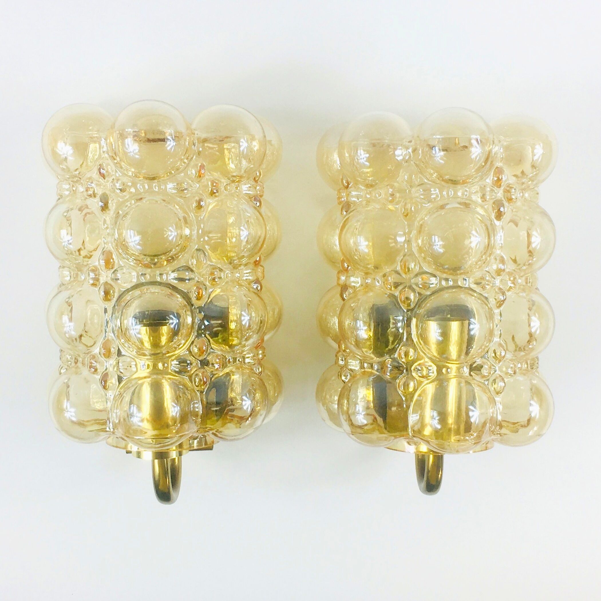 Sconces by Helena Tynell for Limburg, Germany, 1960