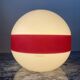 Lampe design Philips en métal et opaline