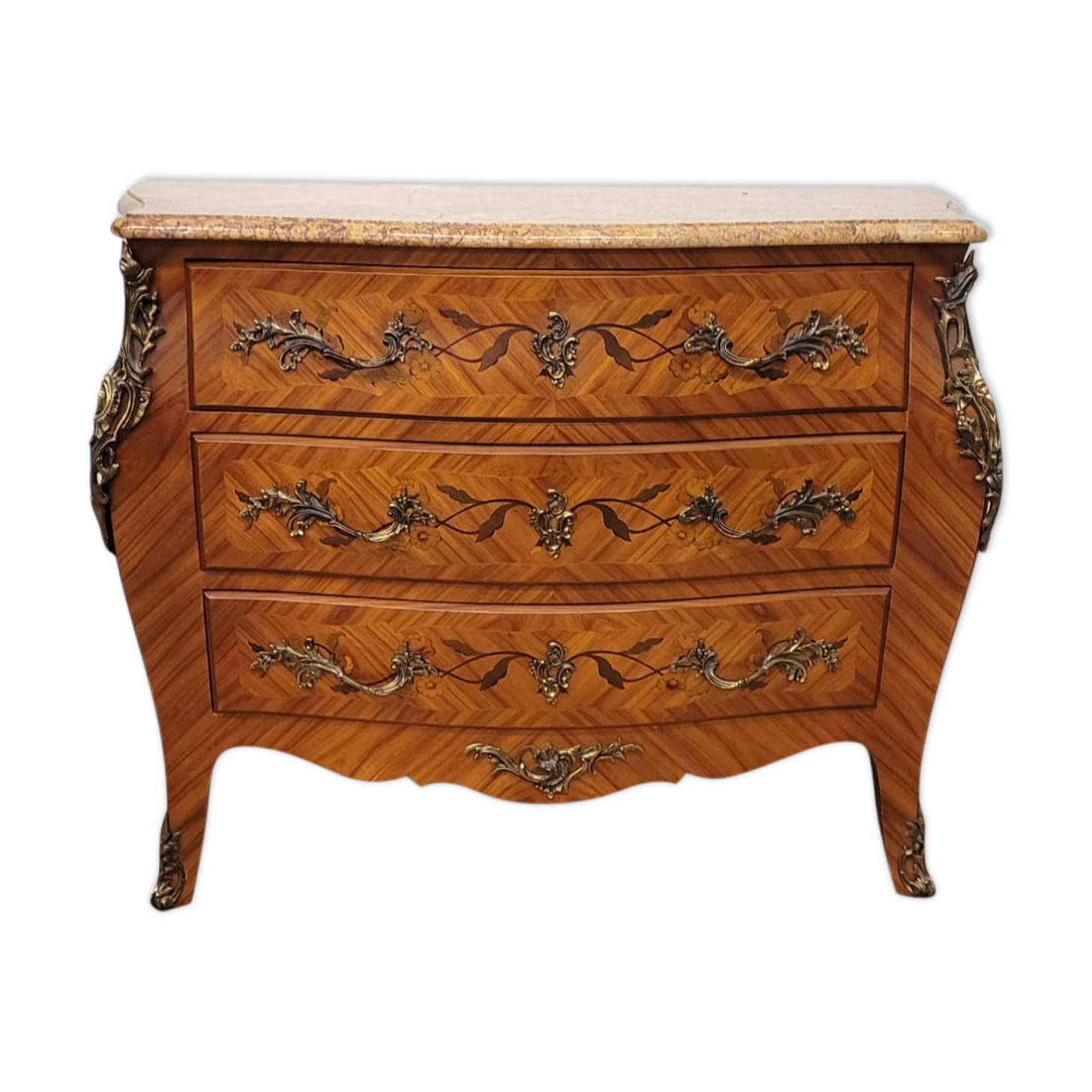 Louis XV style chest of drawers