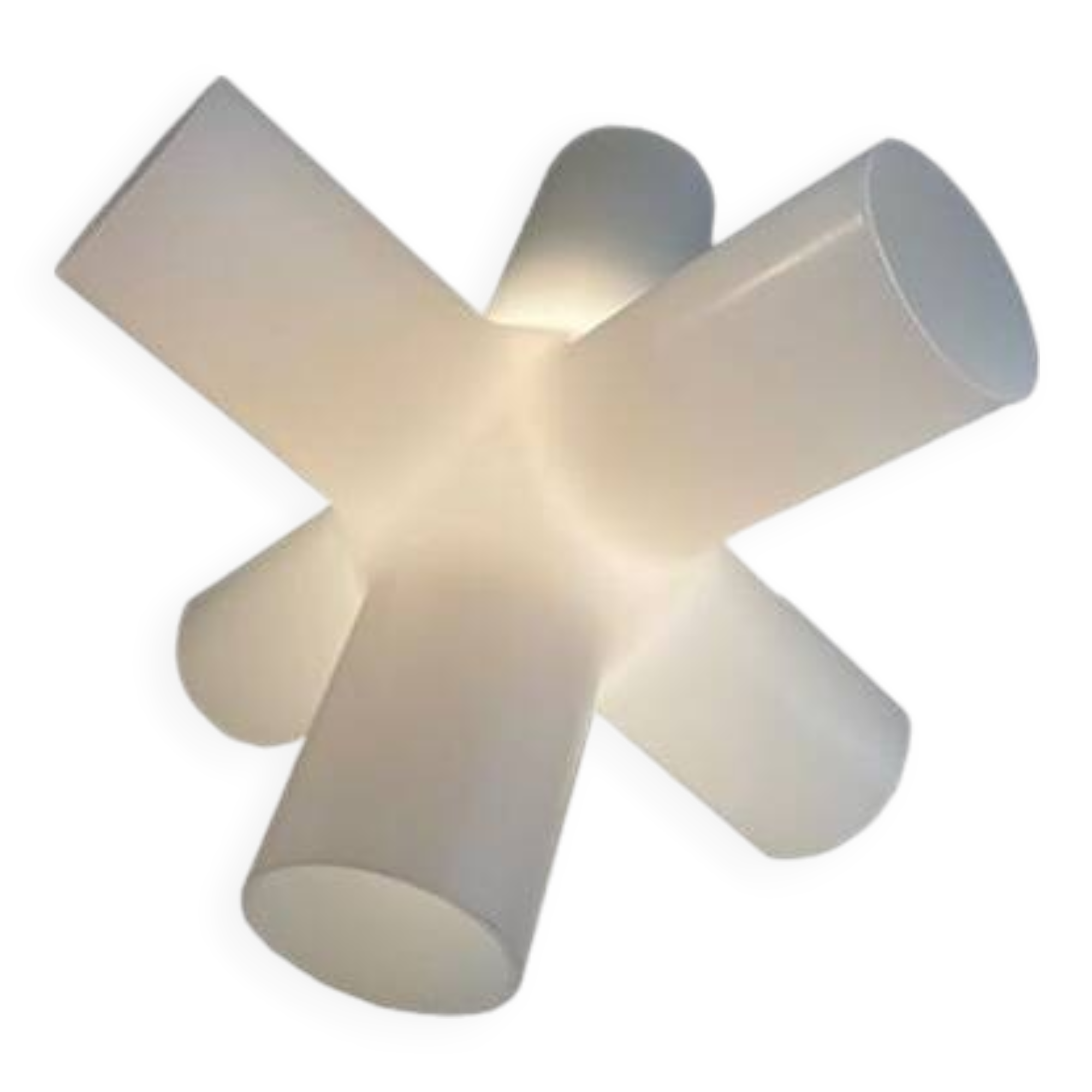 Suspension • Table Lamp • Crosslight White • Jan Melis & Ben Oostrum • 1998