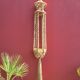 Large vintage macrame plant holder
