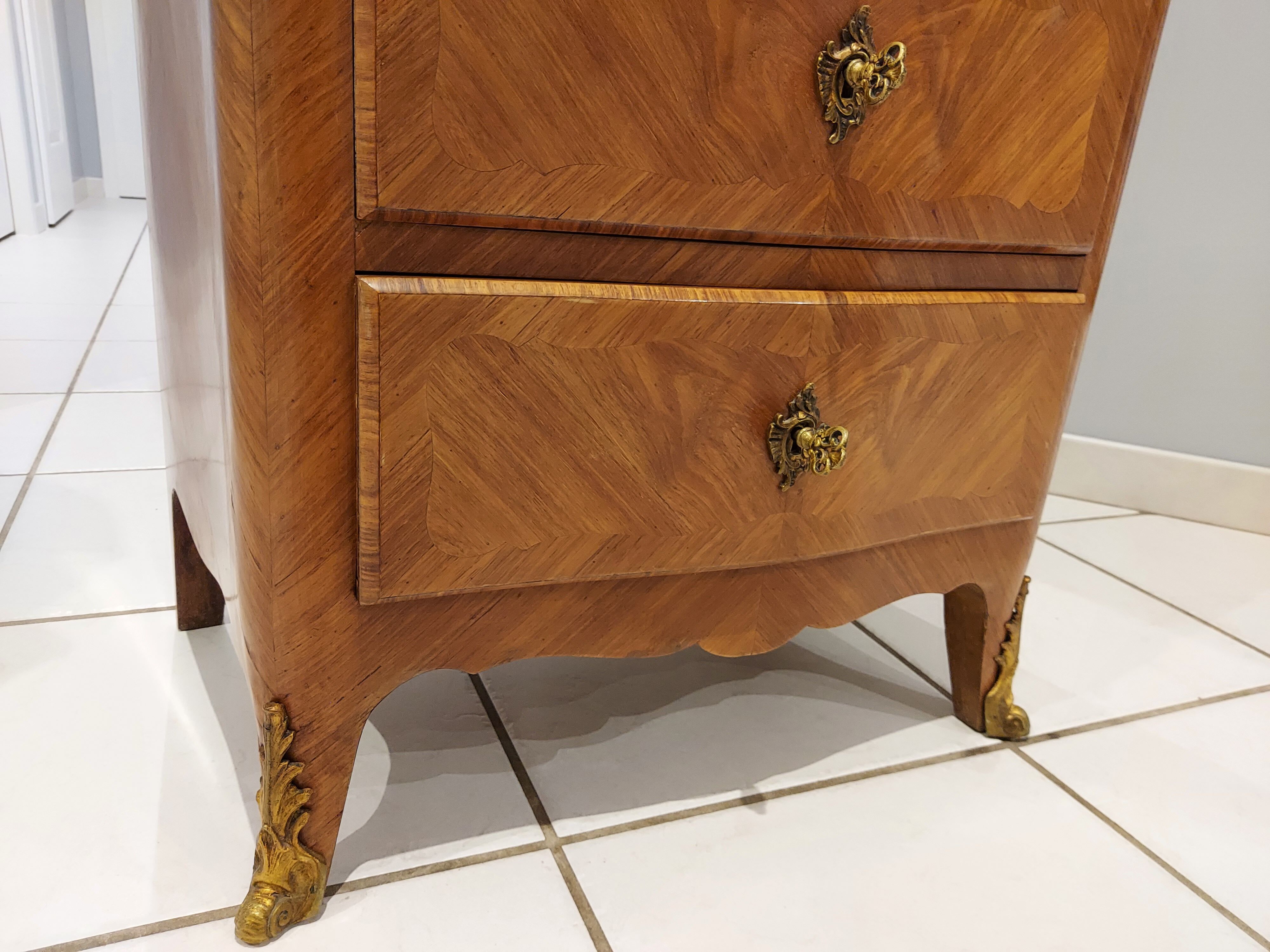 Weekly Louis XV rosewood mid XXeme