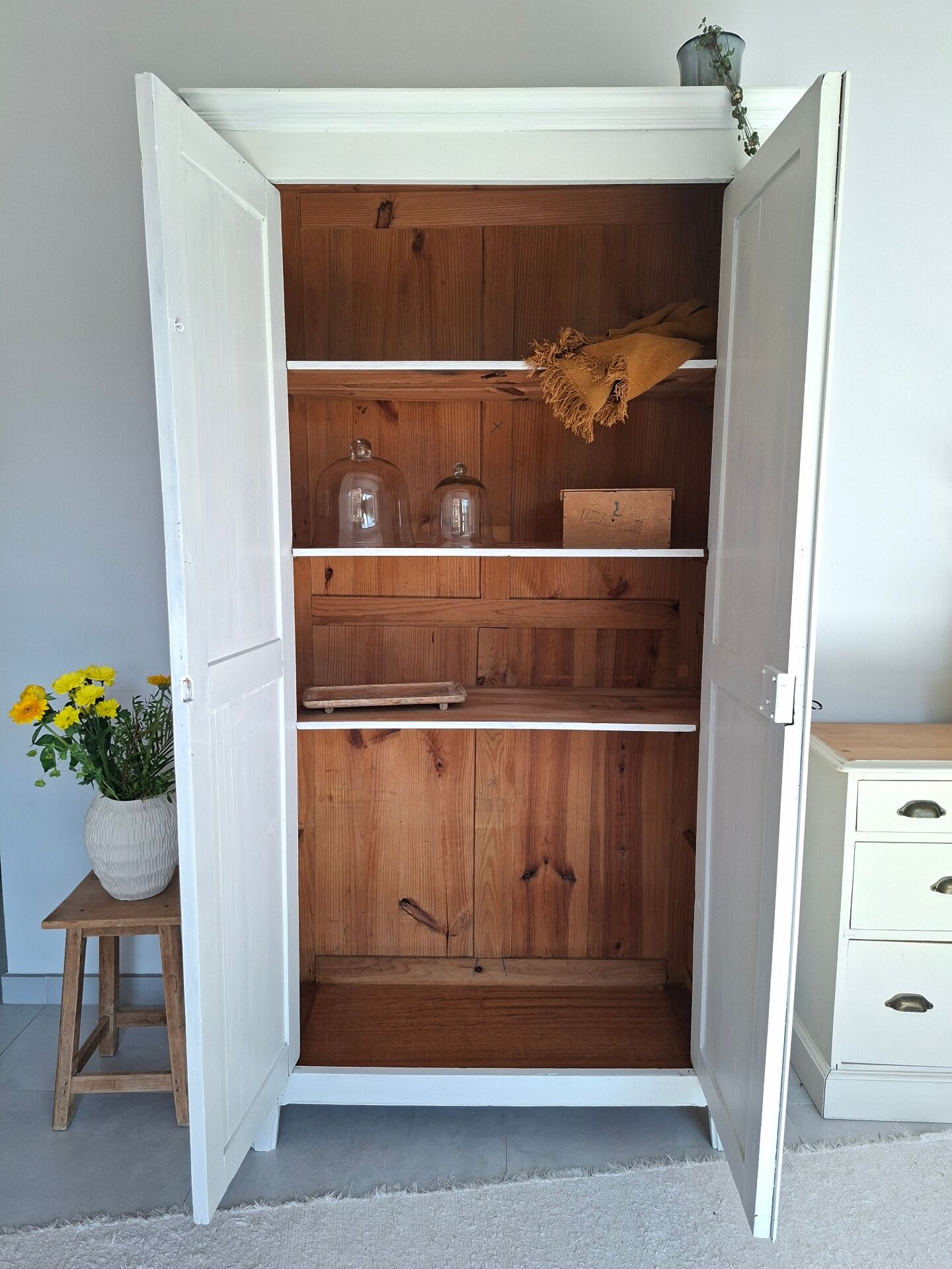 Restored Parisian wardrobe