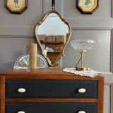 Baroque mirror 60s - 65x38cm