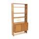 Bibliothèque scandinave en chêne, Suède, 1960