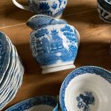 Blue Willow Tea Set