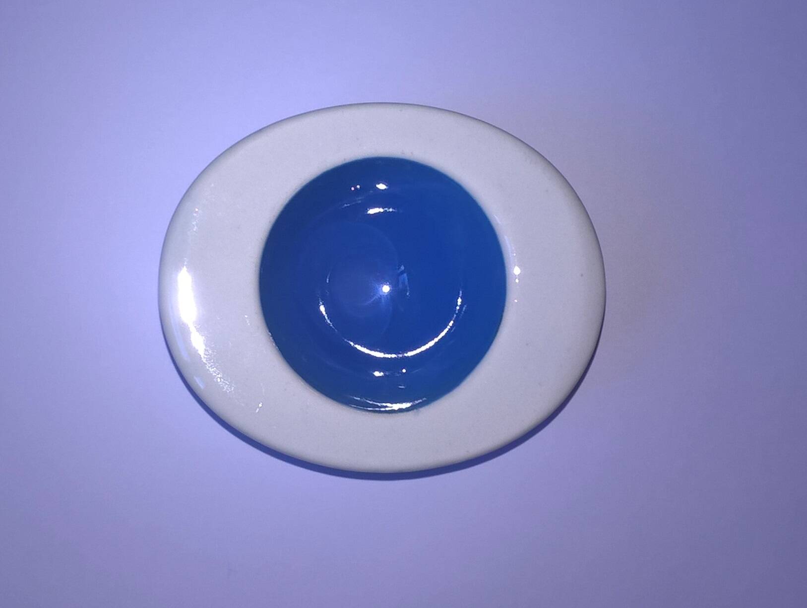 Minimalist vintage egg cup Faience de Gien