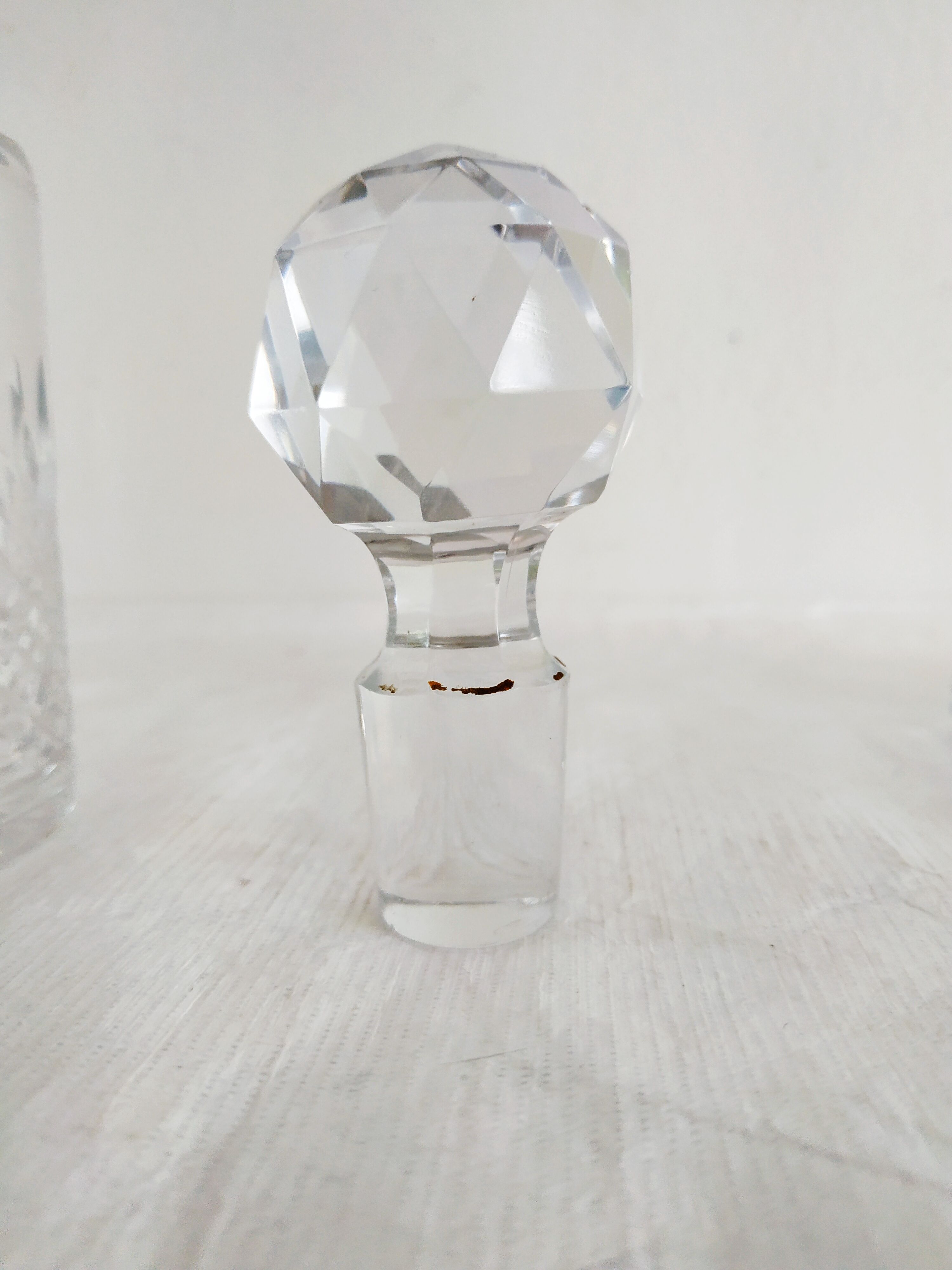 Carafe à liqueur en cristal Val Saint Lambert