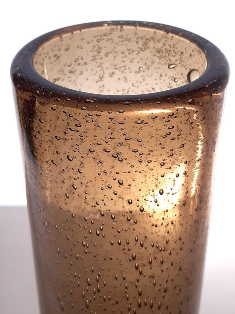 Vintage bubble vase from bendor glassware