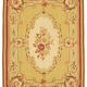 Handmade European Vintage Aubusson Kilim 264 cm x 363 cm