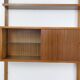 Walnut Wall Unit Shelving System 'Royal System' by Poul Cadovius 60s Danish Design