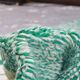 Large Azilal rug 305 x 210 cm – Moroccan wool rug in emerald green with graphic Berber patterns, GD-983