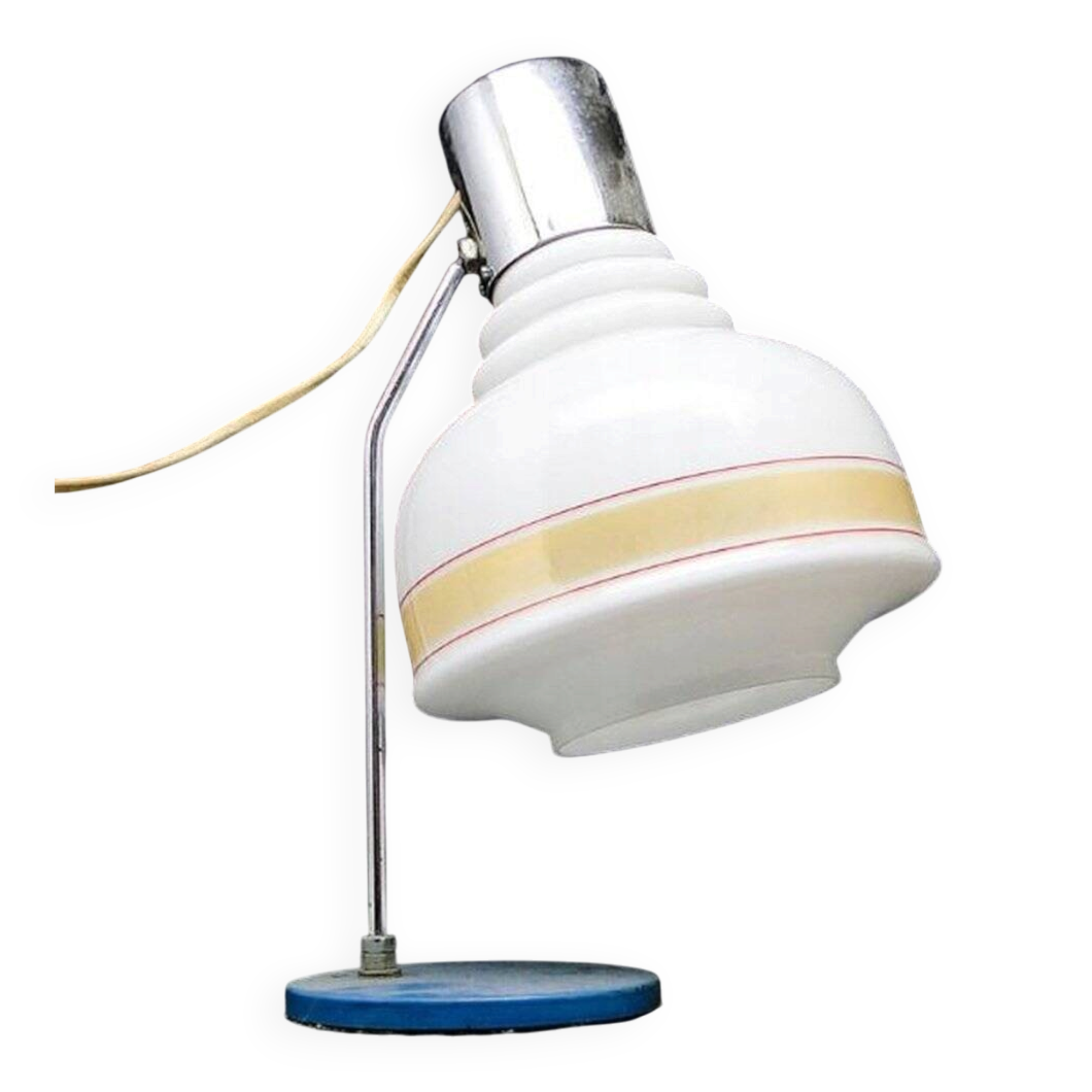 Art Deco bedside table lamp from Napako, Czechoslovakia, 1950s
