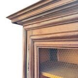 Wrought-iron library from the Louis XIII - Louis XIV period, oak, 17th century.