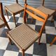 Série de 6 chaises style scandinave