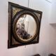 Miroir Napoléon 3 noir/doré - 97x118cm