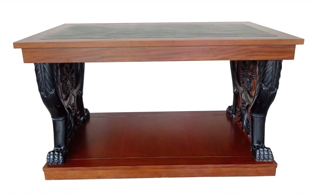 Replica of Napoleon's mahogany desk