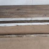 Old burmese teak bench