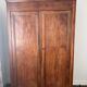 Solid wood wardrobe