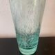 Vase signé de la verrerie de Biot couleur Vert d’Eau