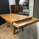 Dining table with two drawers, Vintage design 1955-1965