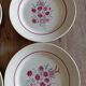 6 flat plates model Francine. Badonviller. Very good condition.