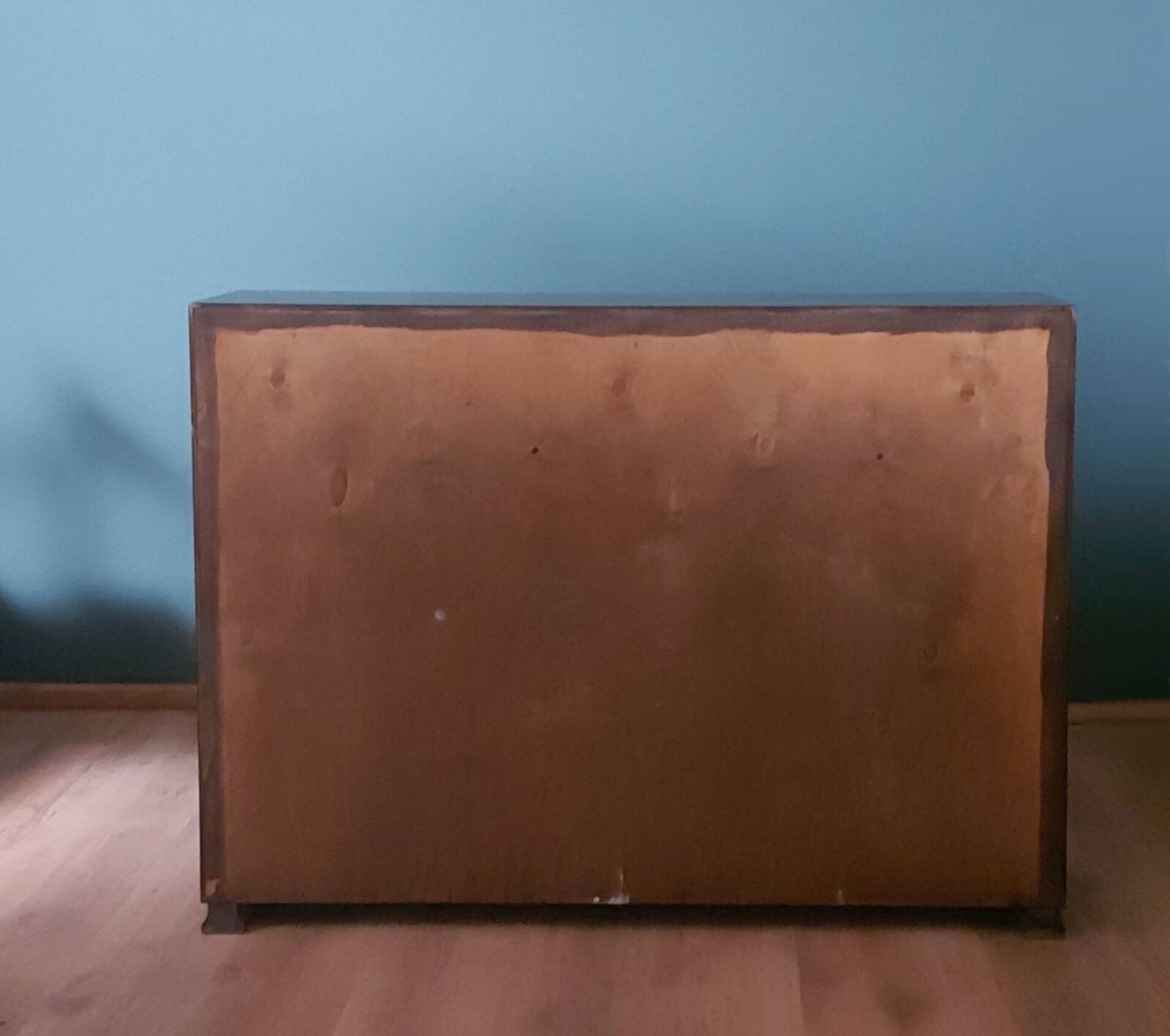 Commode/armoire en noyer, années 1950