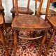 6 anciennes chaises bistrot