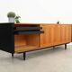Buffet en frêne, design danois, années 1970, production : Skovby Møbelfabrik