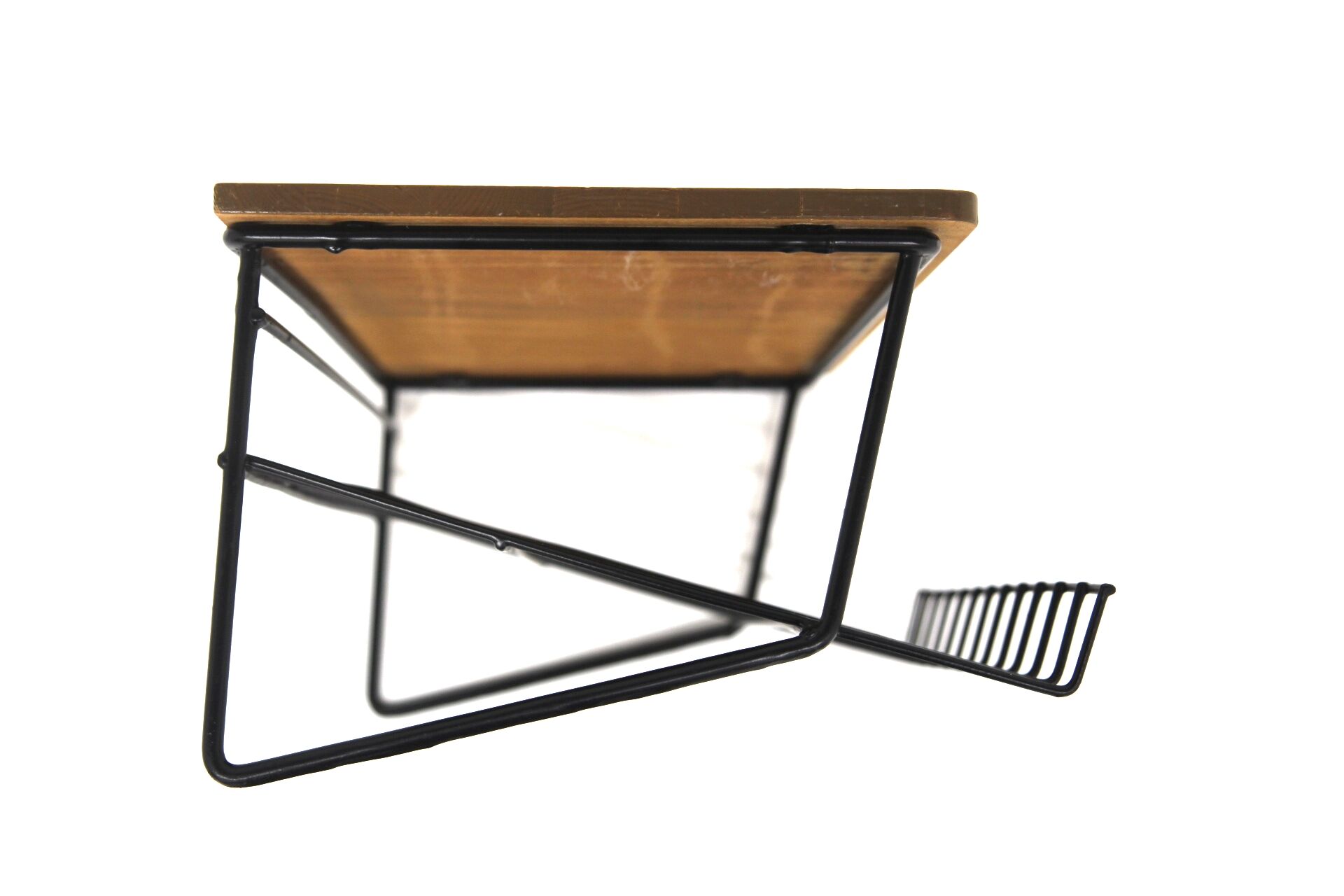 Scandinavian wall shelf in teak, Sweden 1960