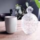 Glass pineapple sugar bowl