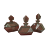 Set of 3 old vials