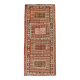 6x14 Rare Siz Anatolian Kilim Rug, 183x416Cm Turkish Kilim Carpet