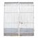 Portail en fer forgé 180 x 213
