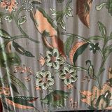 Wood and fabric magazine holders