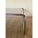 Vintage Laccio coffee table by Marcel Breuer for Gavina, Knoll, 70s