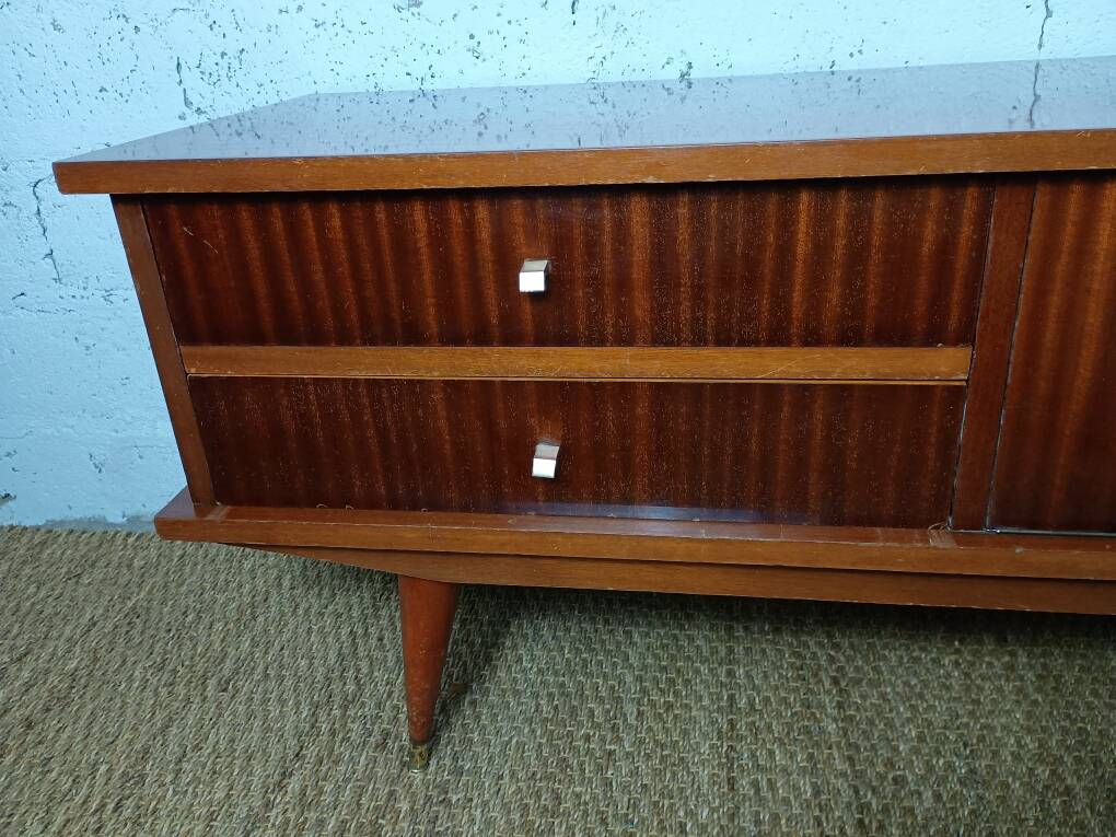 1960s low television cabinet