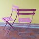 Vintage folding garden chairs 60