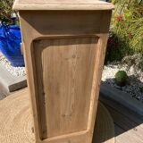 Parisian sideboard in solid thick pine / high