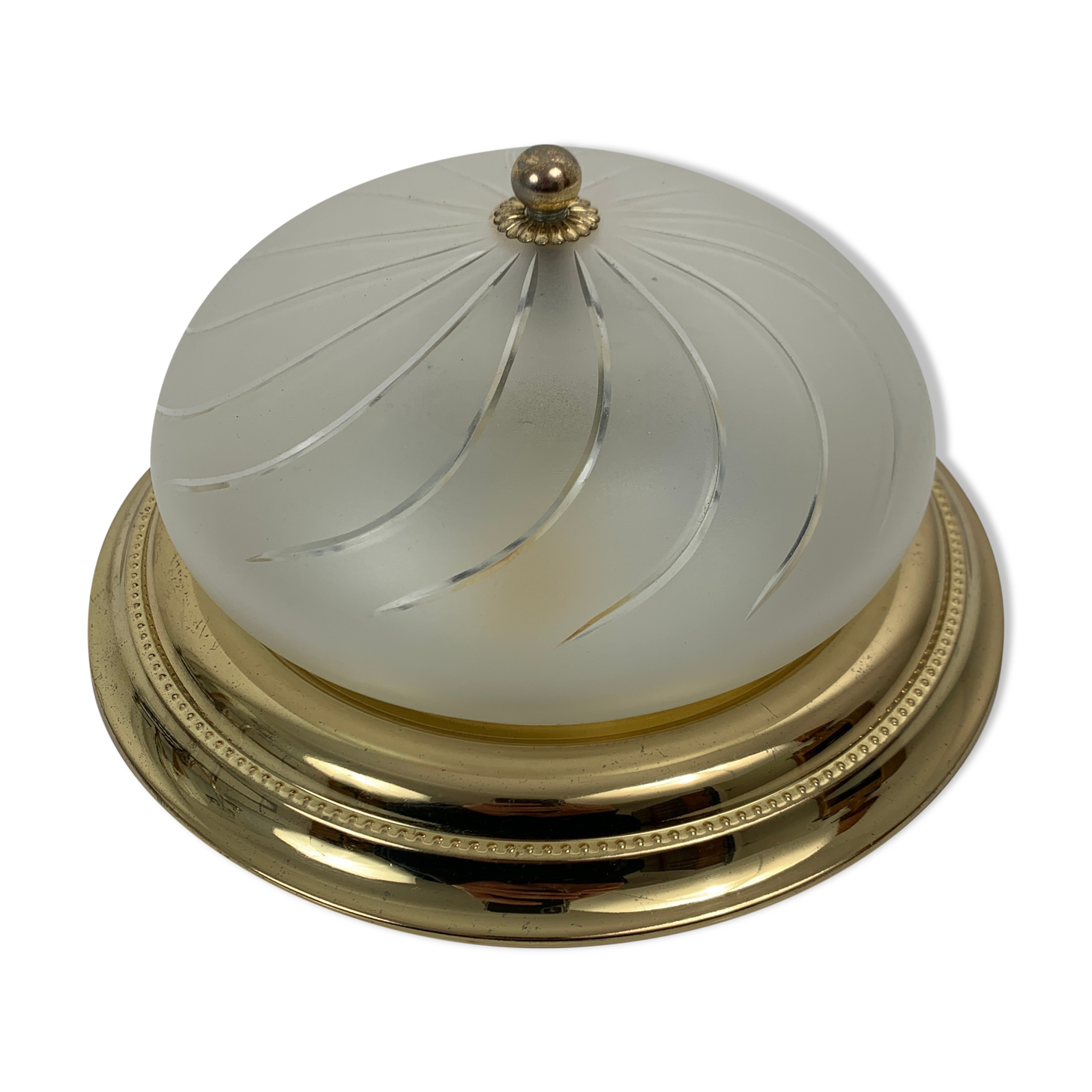 Massive Belgium Massive glass and gold steel globe