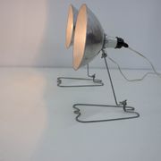 Industrial wall or table lamps, set of two, max 500w