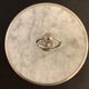 Cheese platter or cutlery in marble and silver metal